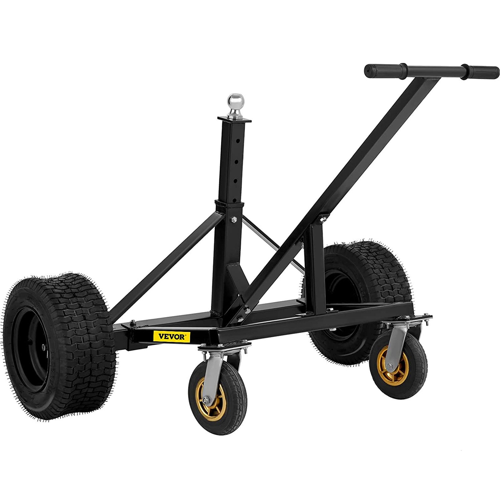 VEVOR Adjustable Trailer Dolly, 1500 Lbs Capacity Trailer Mover Dolly