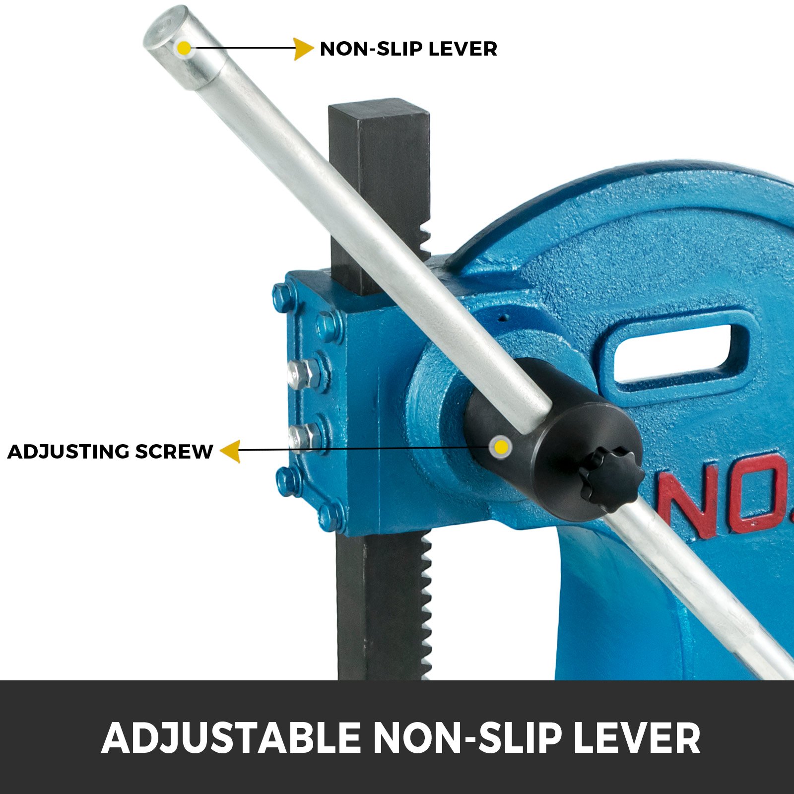 VEVOR Manual Arbor Press 3 Ton, 21.5" Max. Working Height, Heavy Duty