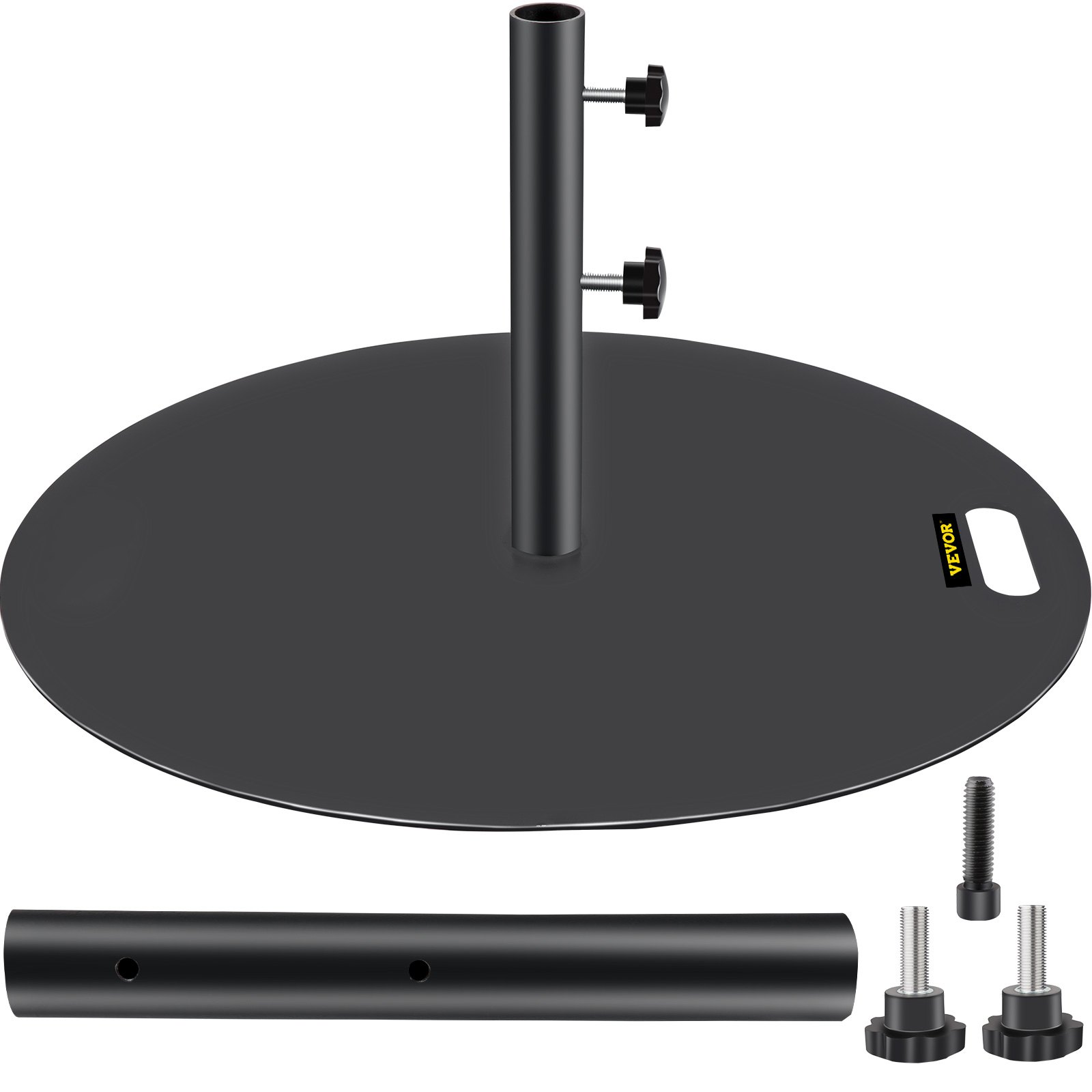 VEVOR Umbrella Base, 27" Round Heavy Duty Umbrella Base, 39lbs Umbrella