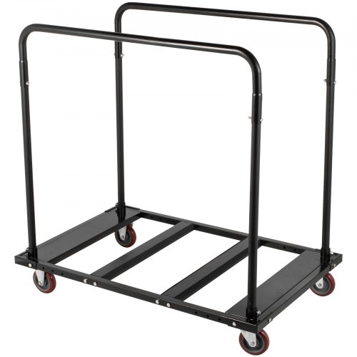 VEVOR Folding Table Cart Black Table Rack for 60