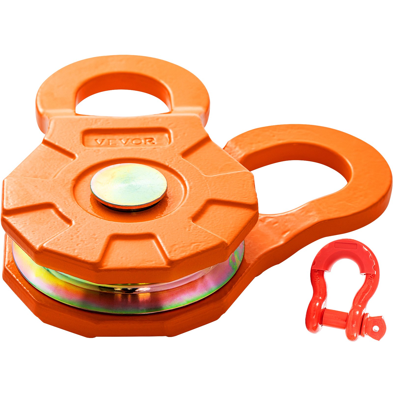 VEVOR Snatch Block, 11T/25,000 LBS Working Load Limit, Heavy Duty Winch