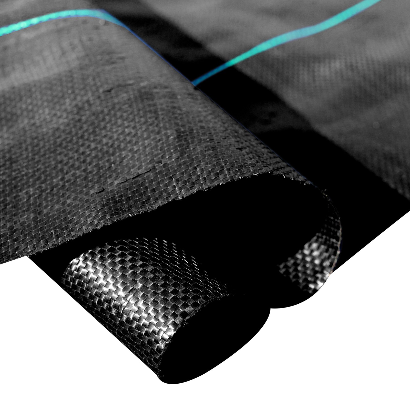 VEVOR 6.5FTx300FT Premium Weed Barrier Fabric Heavy Duty 3.2OZ, Woven ...
